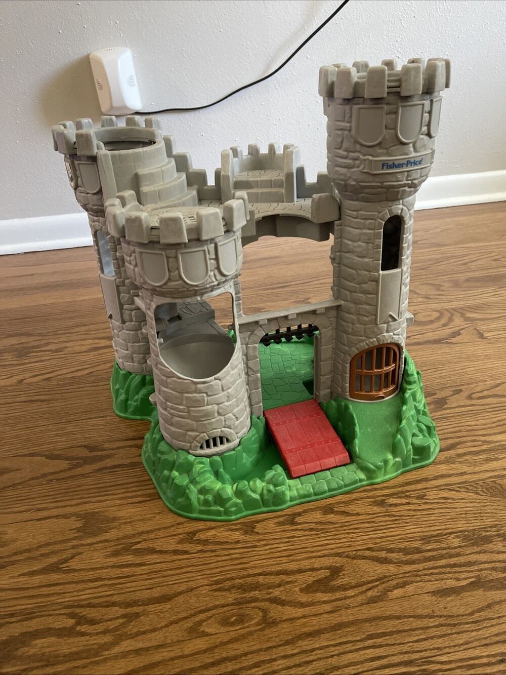 Vintage Fisher Price Great Adventures Medieval Castle Only 1994 7110 Incomplete
